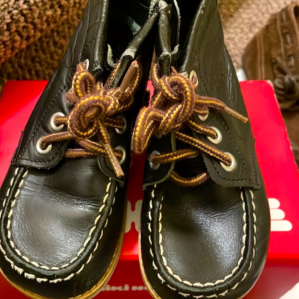 Mikihouse little kids’ leather walk shoes 15cm